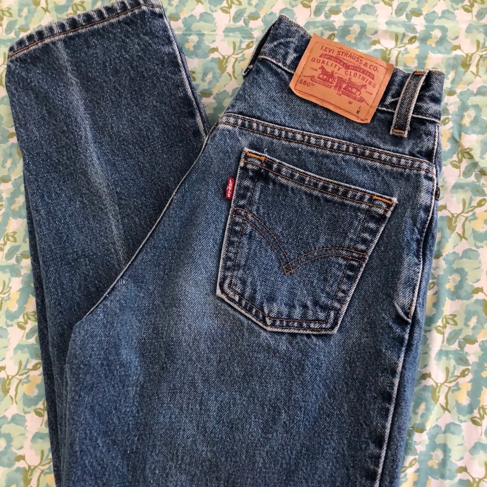 High-waisted Vintage Levi’s 550
